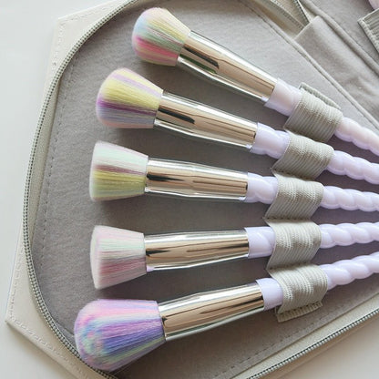 Beauty Lust Rainbow Handle Makeup Diamond Bag (10 Pcs) - Beauty Lust