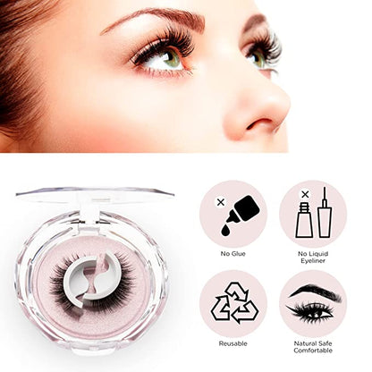 Reusable Adhesive Eyelashes - Beauty Lust